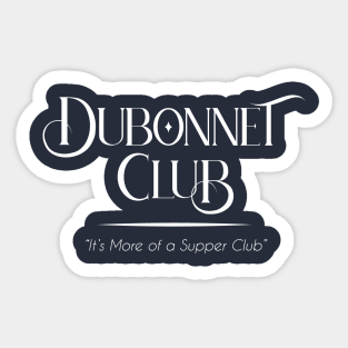 Dubonnet Club Sticker